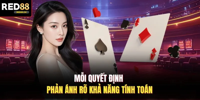 Mỗi quyết định phản ánh rõ khả năng tính toán